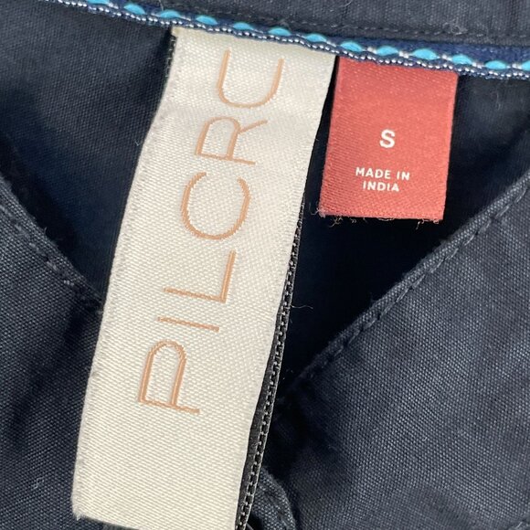 Anthropologie Pilcro Womens Small Jodie Embroidered Blouse Long Sleeve Shirt - Picture 4 of 10